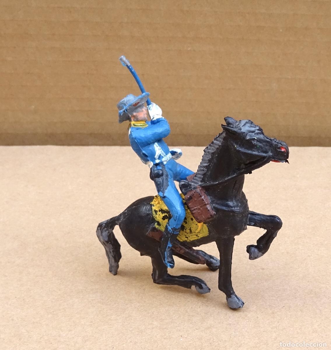Figure di Gomma e PVC: PECH 7&ordm; de caballer&iacute;a Yankee Figura con caballo