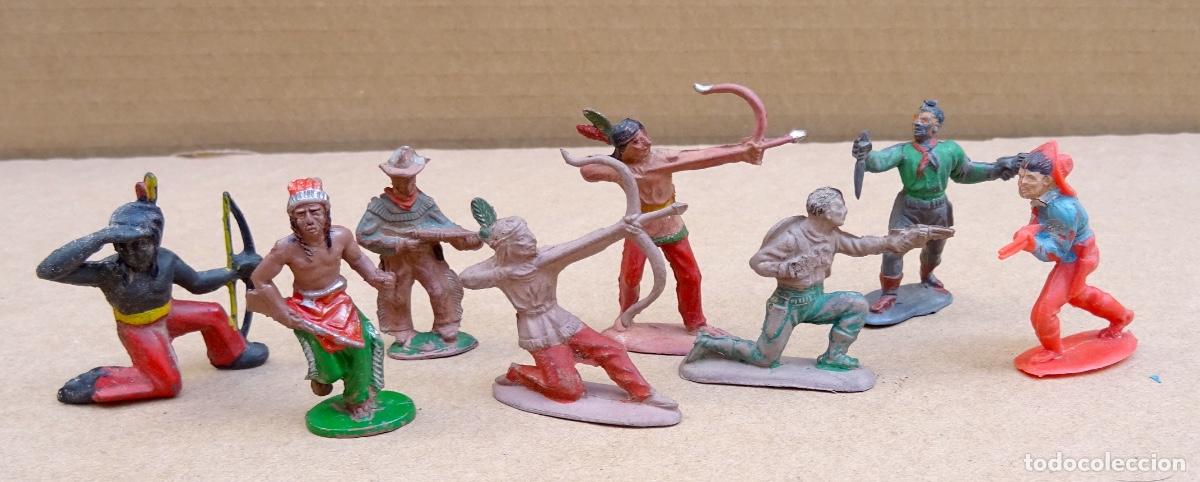 Rubber and PVC Figures: PECH REAMSA....OESTE INDIOS Y COWBOYS