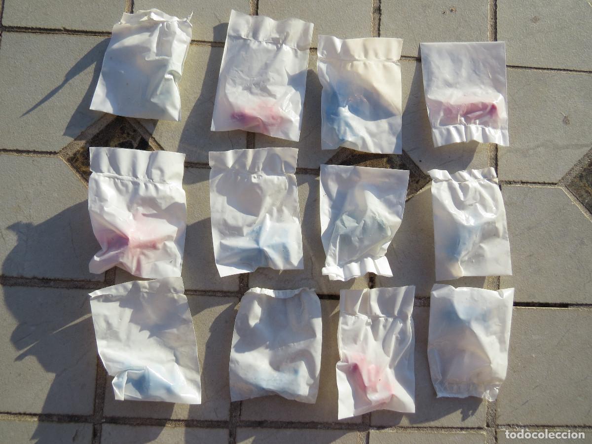 Figuras de goma y PVC: Dunkin Bruguera 12 figuras A&ntilde;os 70 sobres sin abrir Mortadelo y Filemon Anacleto Nocilla Pastelito