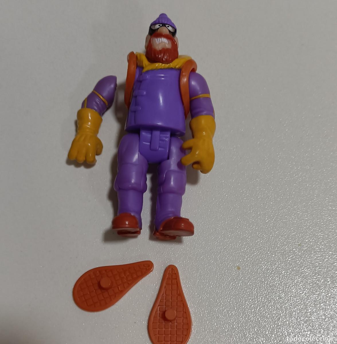 Figuras de Borracha e PVC: crazy planet arctic figura mu&ntilde;eco figurita desmontable barbudo chupa chups goma explorador nieve