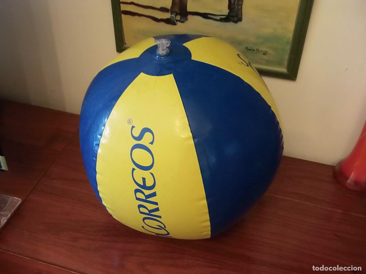 Figuras de goma y PVC: BAL&Oacute;N DE PLAYA - BANCORREOS.