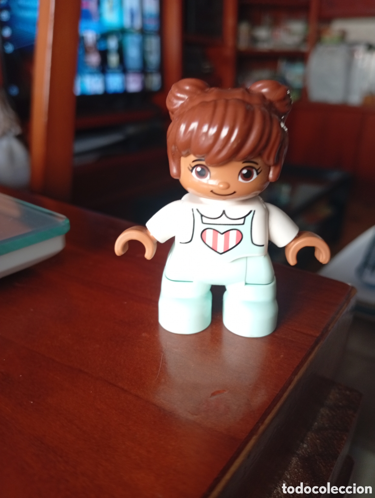Figuras de goma y PVC: MU&Ntilde;ECA MU&Ntilde;ECO FIGURA LEGO DUPLO