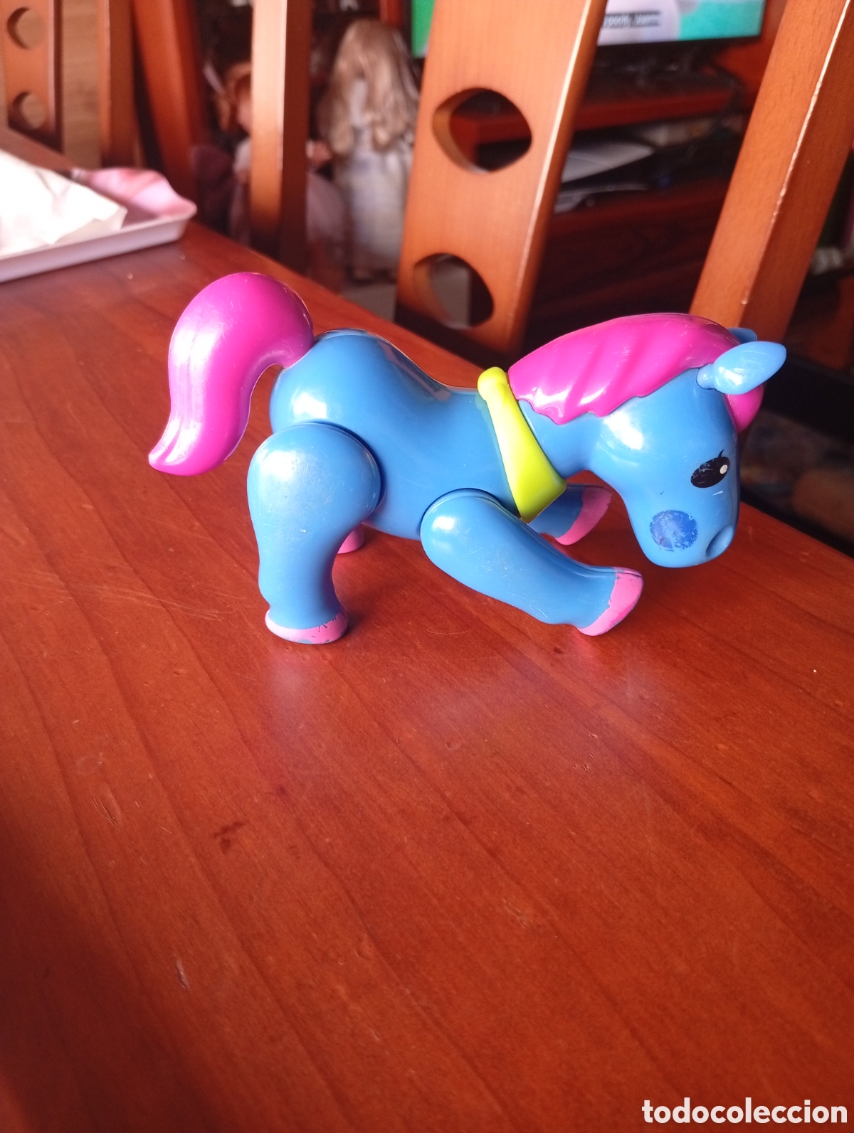 Figuras de goma y PVC: MU&Ntilde;ECO CABALLO TOLO DE TOYS DESCATALOGADO