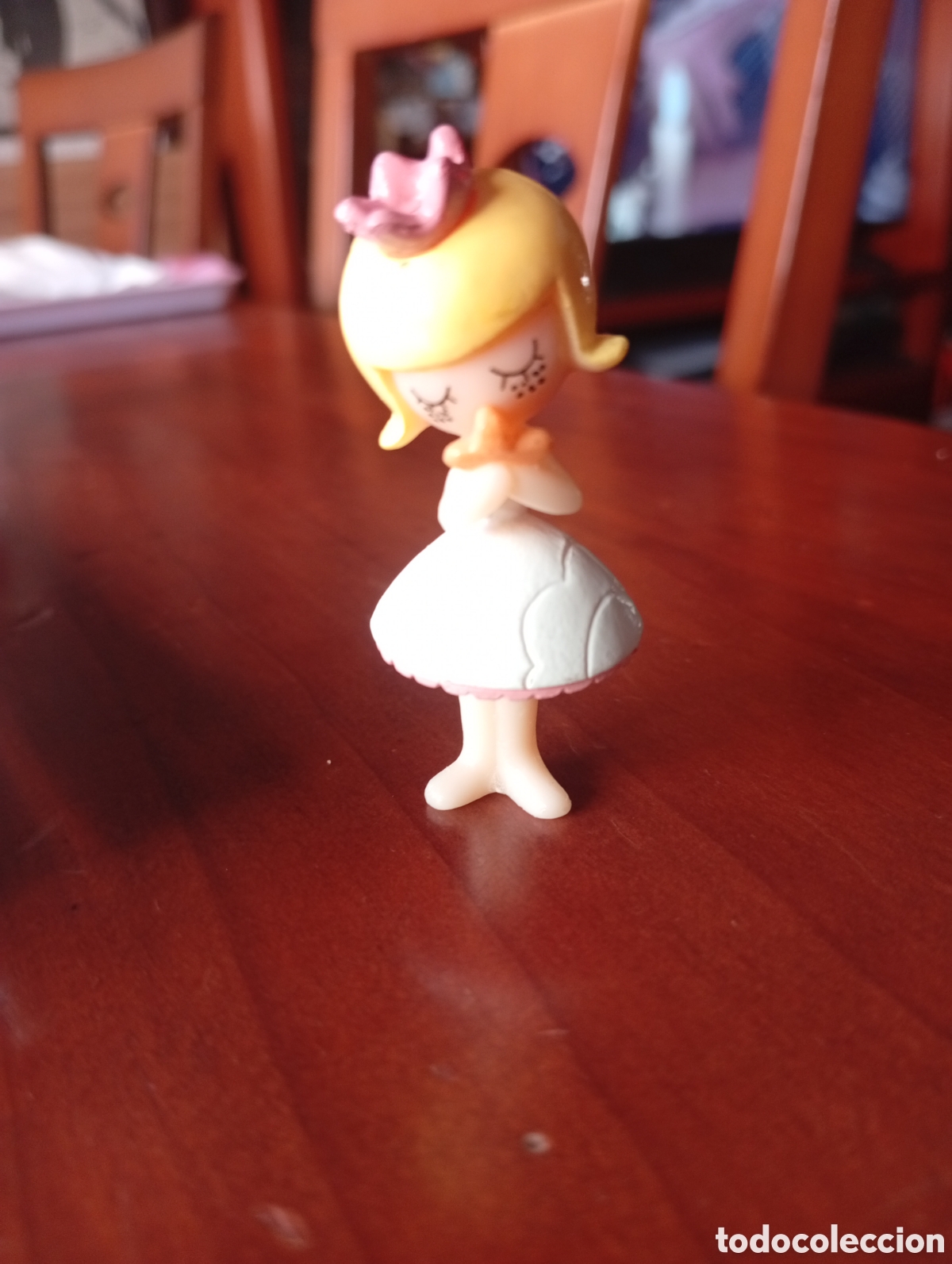 Figuras de goma y PVC: MU&Ntilde;ECA FIGURA BAILARINA CAJA DE MUSICA ULYSSE COULEURS D&acute;ENFANCE