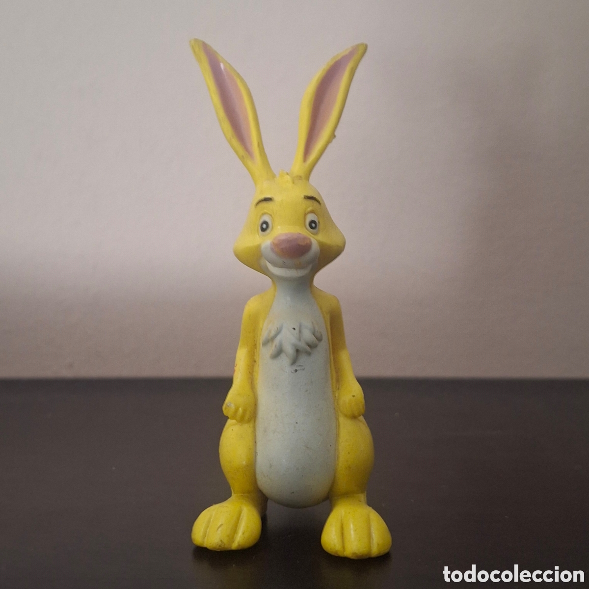 Figuras de goma y PVC: CONEJO RABBIT WINNIE THE POOH - FIGURA GOMA PVC - MARCADO DISNEY