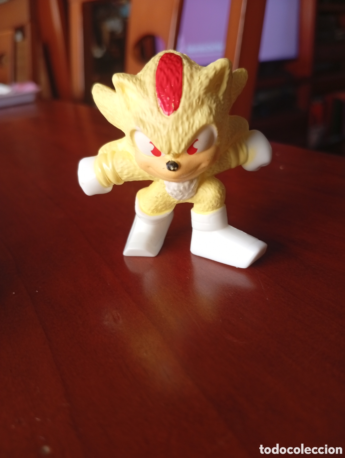 Figuras de goma y PVC: MU&Ntilde;ECO FIGURA SONIC 3 SUPER SHADOW