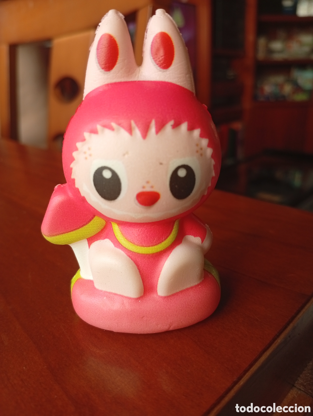 Figuras de goma y PVC: MU&Ntilde;ECO FIGURA LABUBU GOMA BLANDA