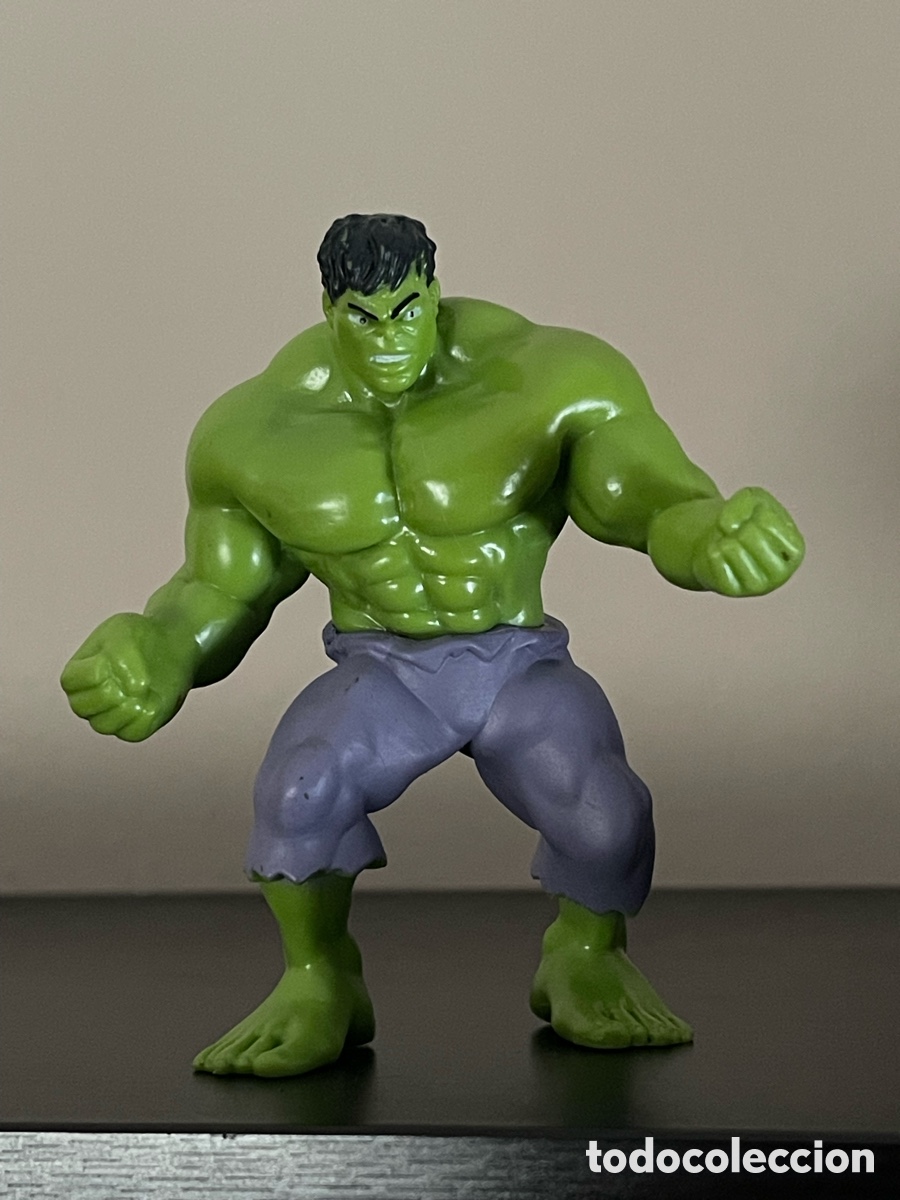 Figuras de goma y PVC: HULK MARVEL - FIGURA GOMA PVC - SIN MARCA - 9cm.