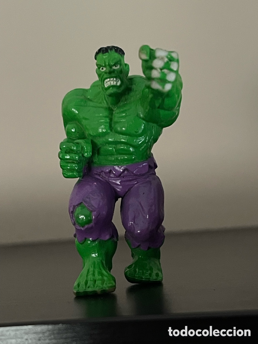 Figuras de goma y PVC: HULK MARVEL - FIGURA GOMA PVC - SIN MARCA - 6cm.