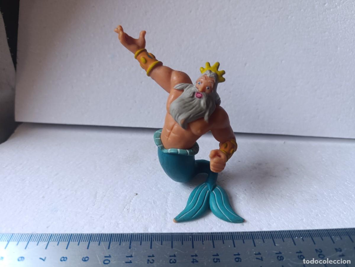 Figuras de goma y PVC: FIGURA DE PVC - REY TRITON - BULLY - BULLYLAND - ( FALTA TRIDENTE )
