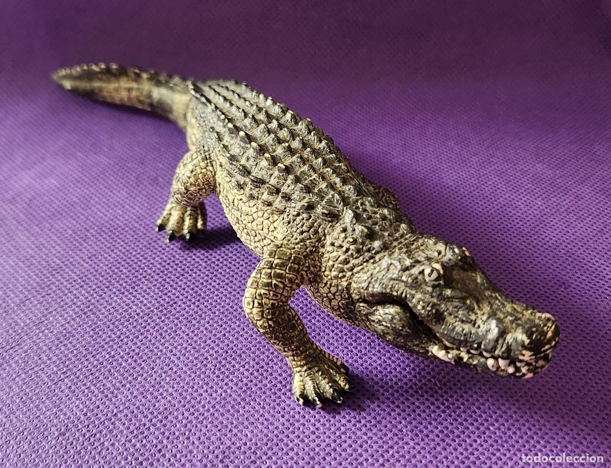Figuras de goma y PVC: COCODRILO - PVC Figura SCHLEICH Vintage ANIMAL - GERMANY / CHINA 2014