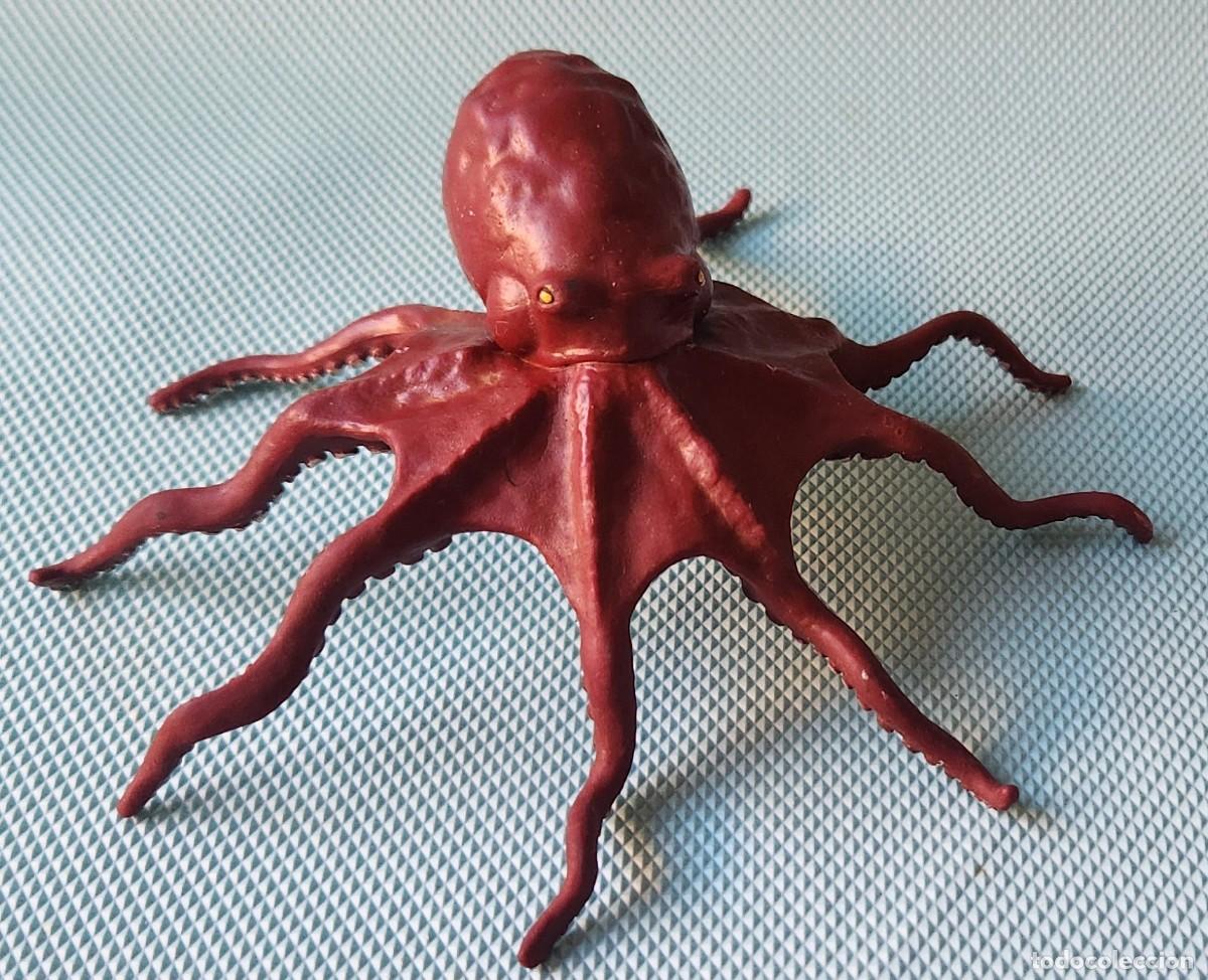 Figuras de goma y PVC: PULPO - PVC Figura Vintage ANIMAL MARINO - GERMANY / CHINA