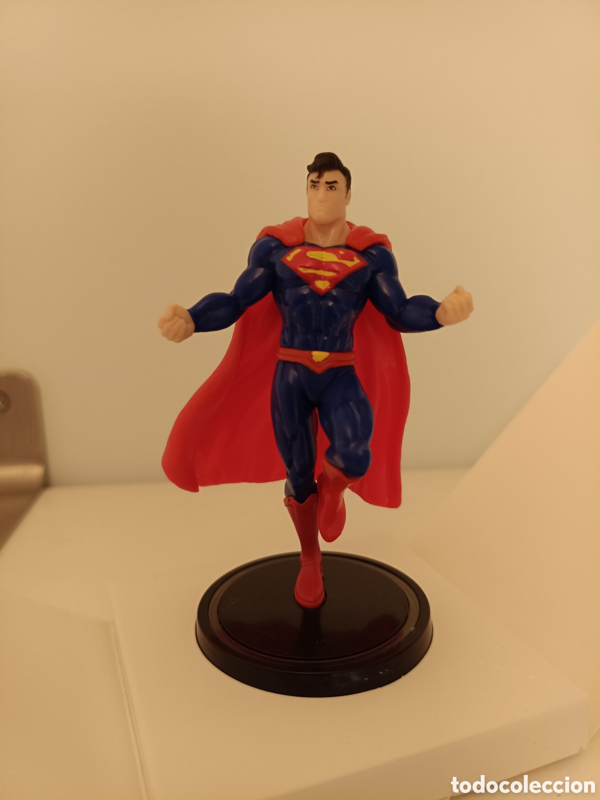 Figuras de goma y PVC: Figura Superman 11 Cm DC comics iluminaci&oacute;n LED