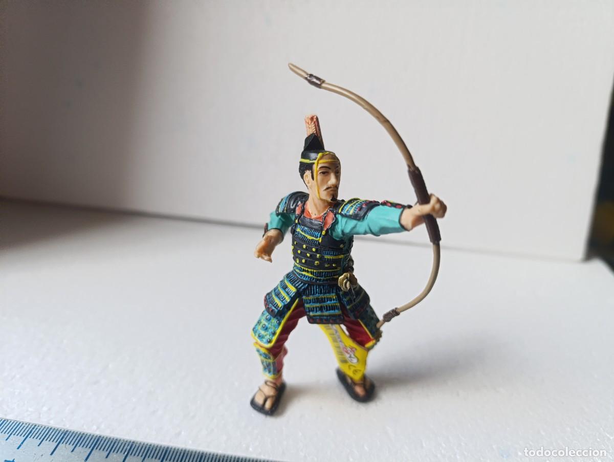 Figuras de goma y PVC: FIGURA DE PVC - SAMURAI ARQUERO - PLASTOY - - ( )