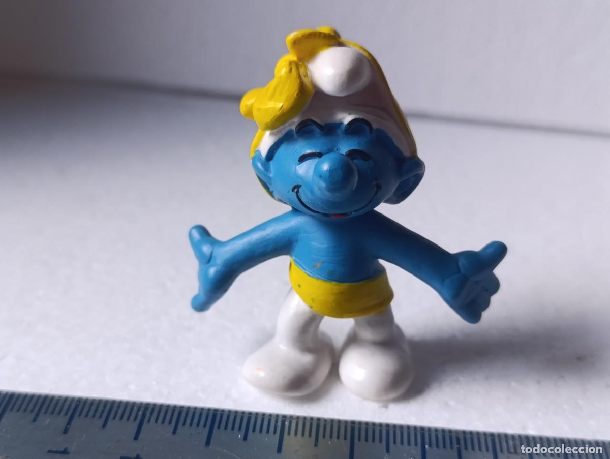 Figuras de goma y PVC: FIGURA DE PVC - PITUFO ANIVERSARIO - PEYO - SCHLEICH - ( )