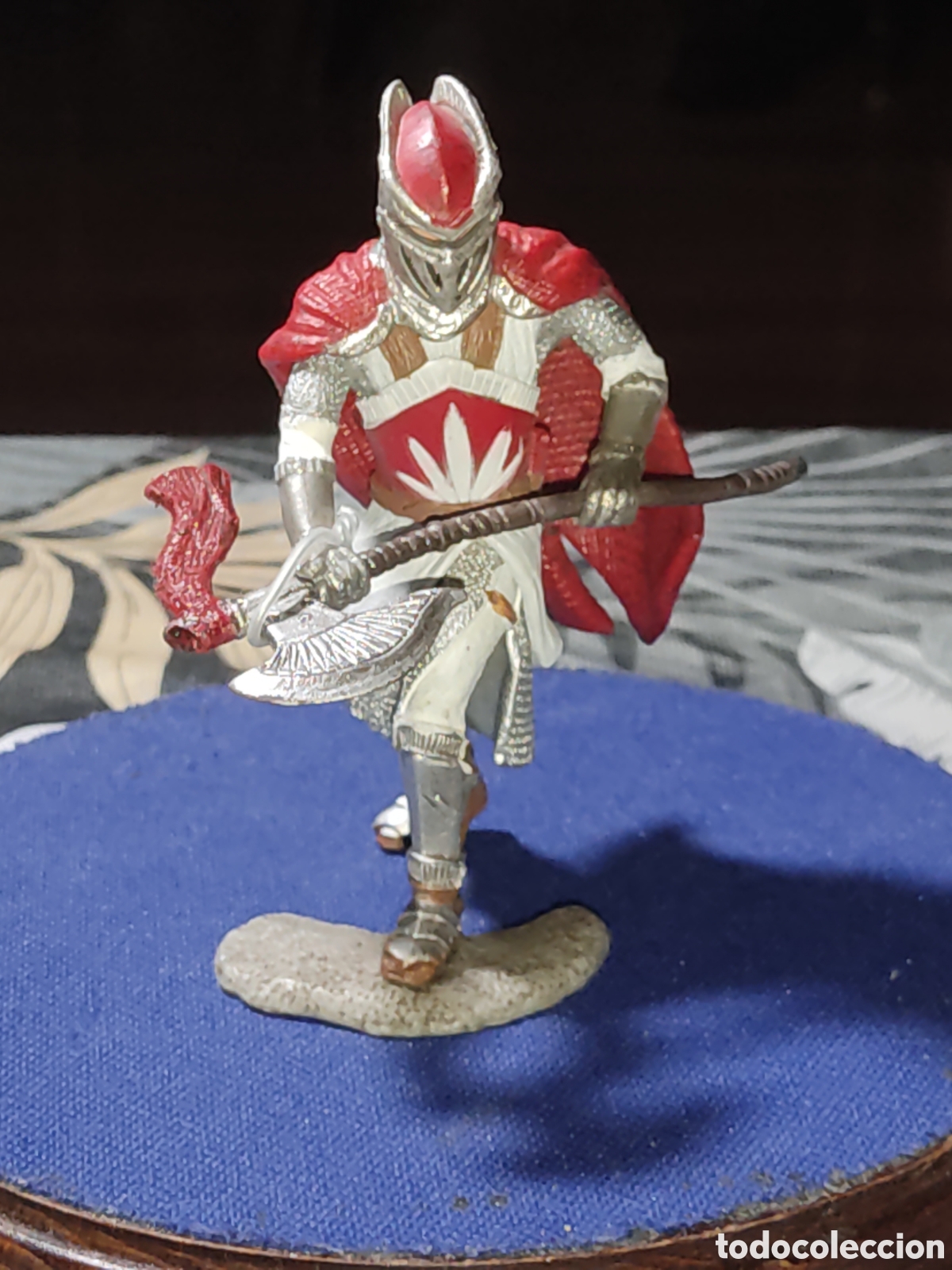 Figuras de goma y PVC: Schleich & Caballero Grifo con Hacha -