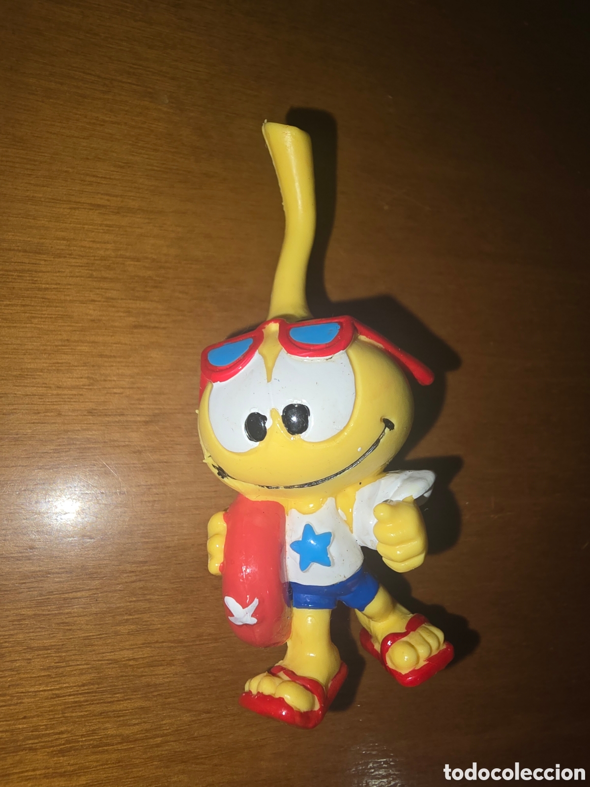 Figuras de goma y PVC: Figura pvc goma snorkel snork snorks Applause Schleich chico flotador playa mu&ntilde;eco colecci&oacute;n