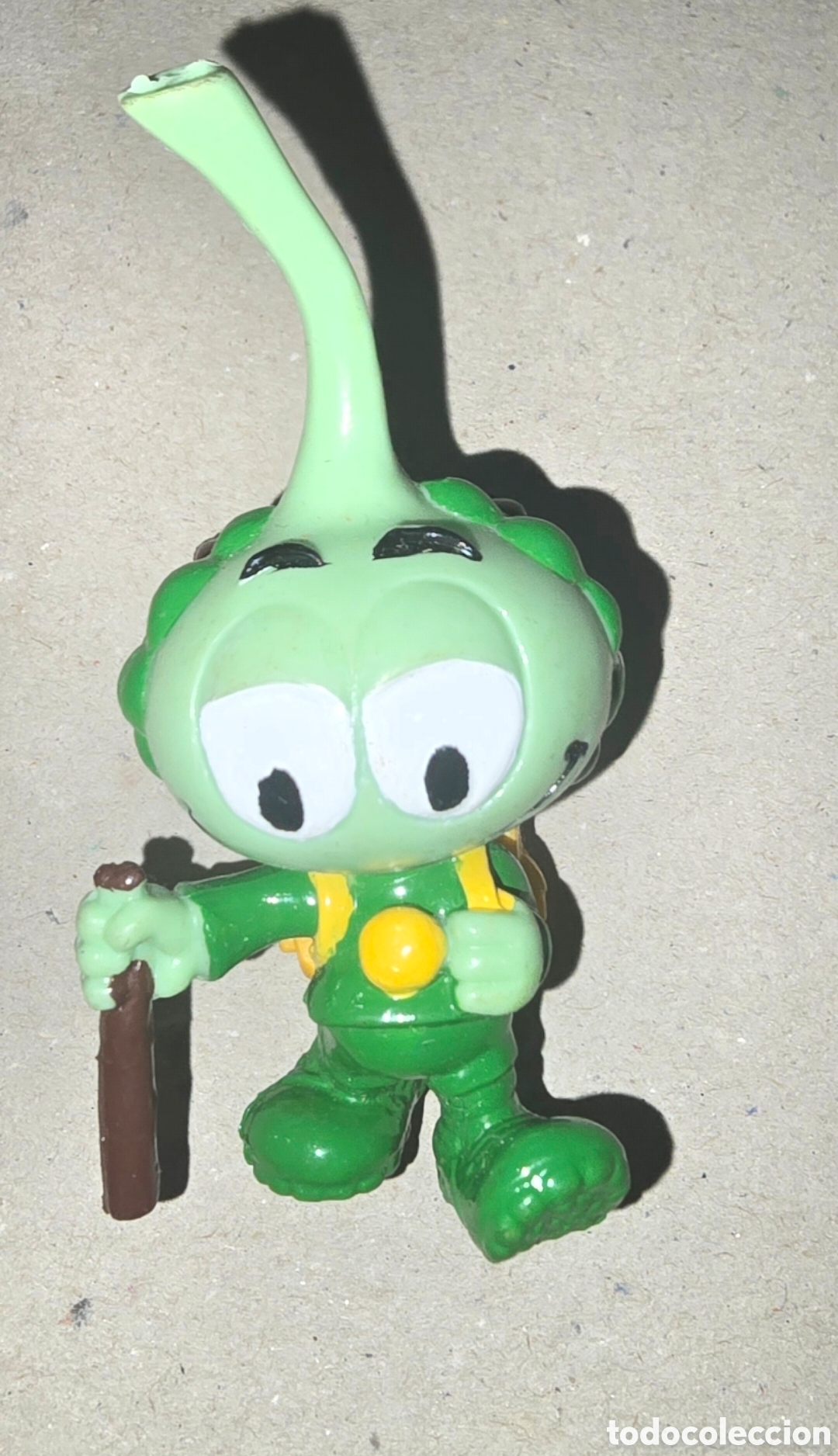 Figuras de goma y PVC: Figura pvc goma snorkel snork snorks Applause Schleich chico senderista campo mochila mu&ntilde;eco dibujos