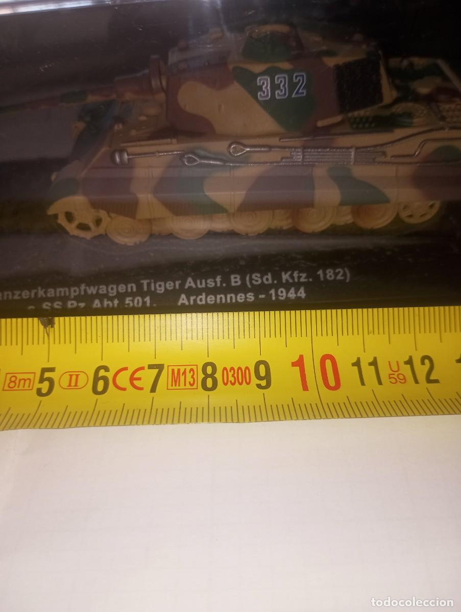 Figuras de goma y PVC: Tanque konigstiger tigre 2 segunda guerra mundial