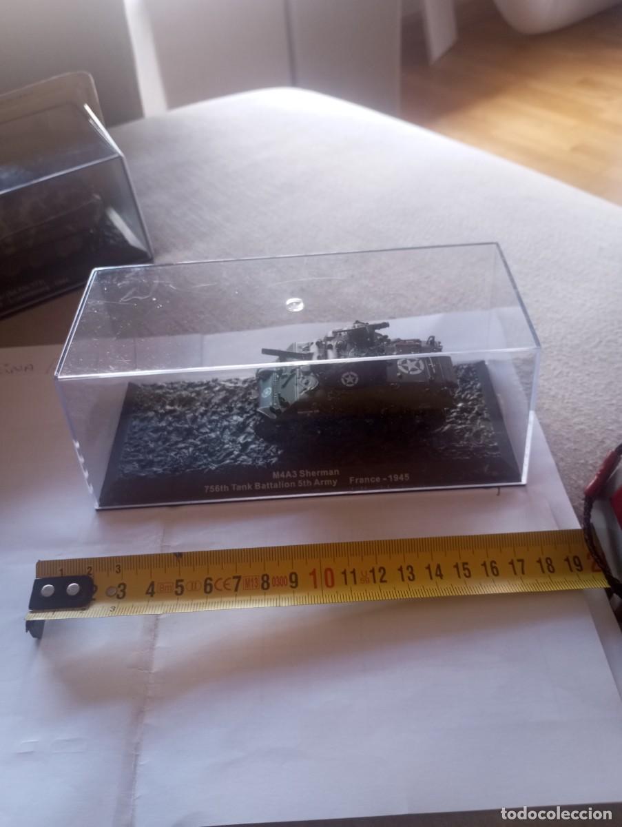 Figuras de goma y PVC: Tanque Sherman segunda guerra mundial