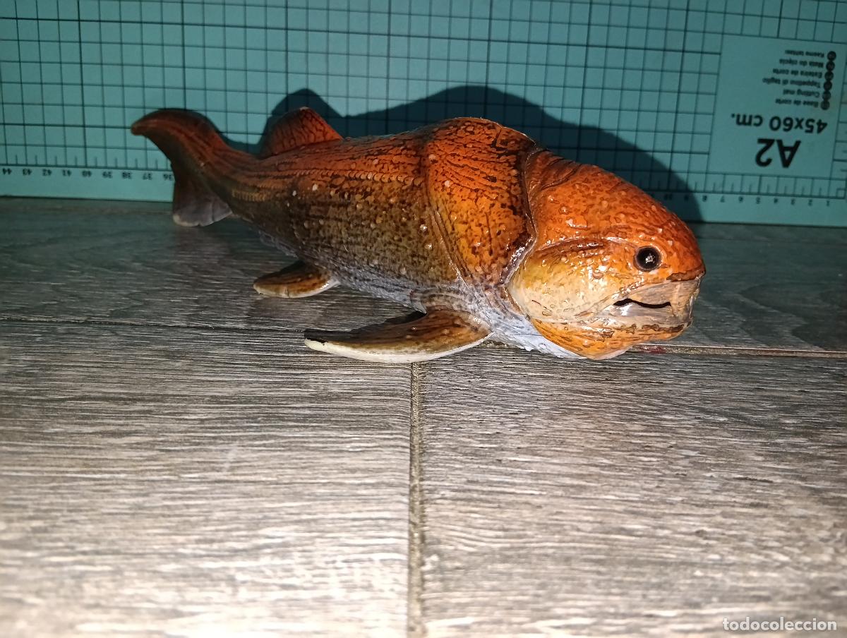 Figuras de goma y PVC: Figura Pez Prehist&oacute;rico Dunkleosteus Con Mand&iacute;bula M&oacute;vil CollectA Deluxe Escala 1:20