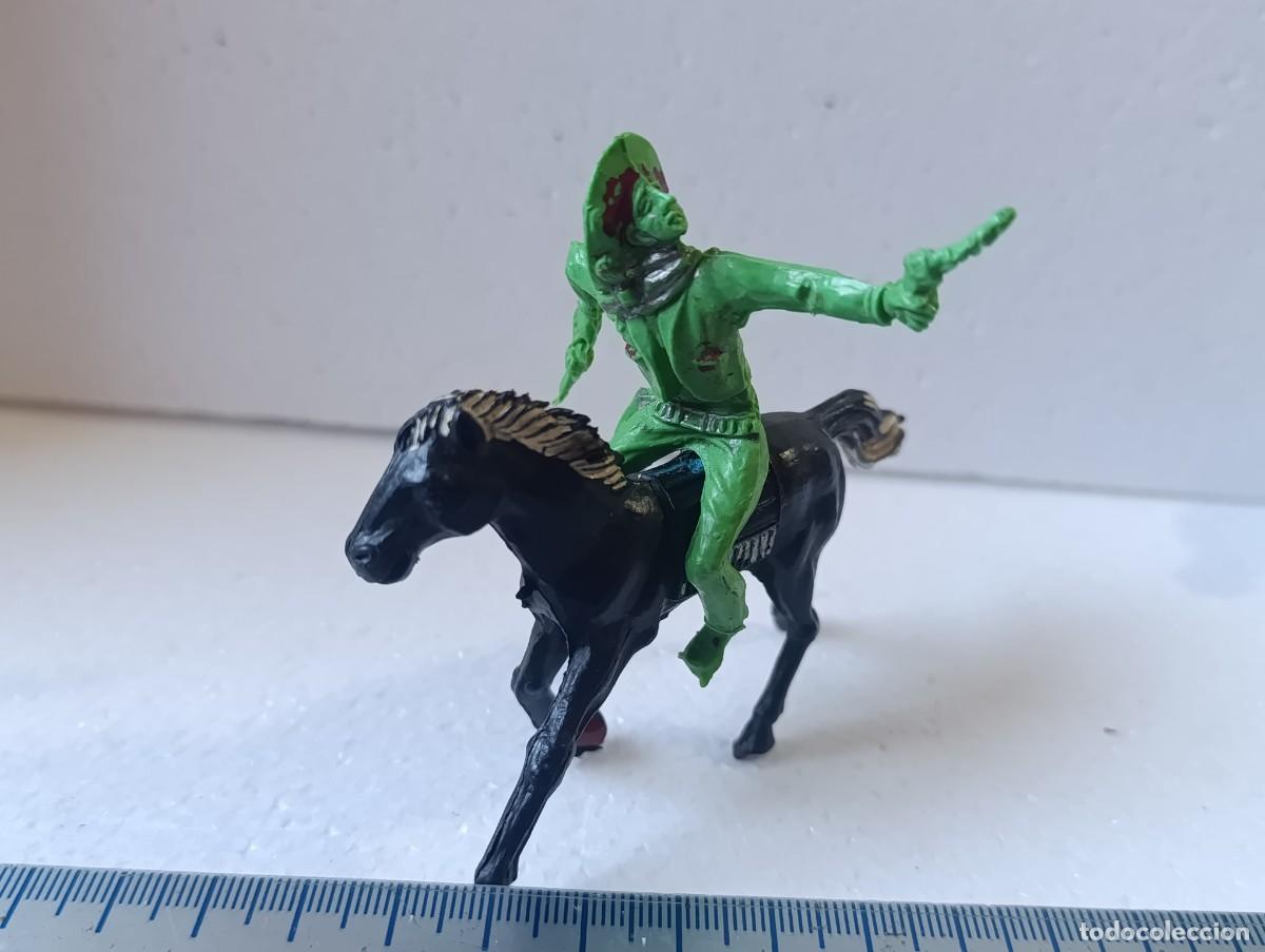 Figuras de goma y PVC: FIGURA DE PVC - JINETE CON CABALLO - JECSAN - REAMSA - COMANSI - ETC...