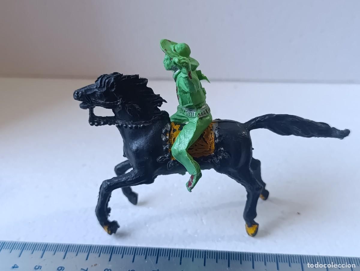 Figuras de goma y PVC: FIGURA DE PVC - JINETE CON CABALLO - JECSAN - REAMSA - COMANSI - ETC...