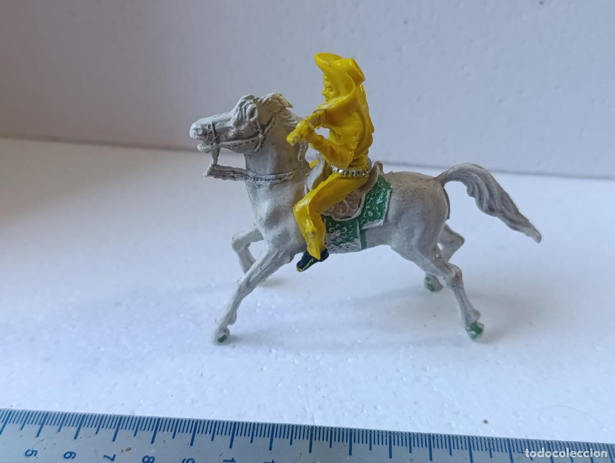 Figuras de goma y PVC: FIGURA DE PVC - JINETE CON CABALLO - JECSAN - REAMSA - COMANSI - ETC...