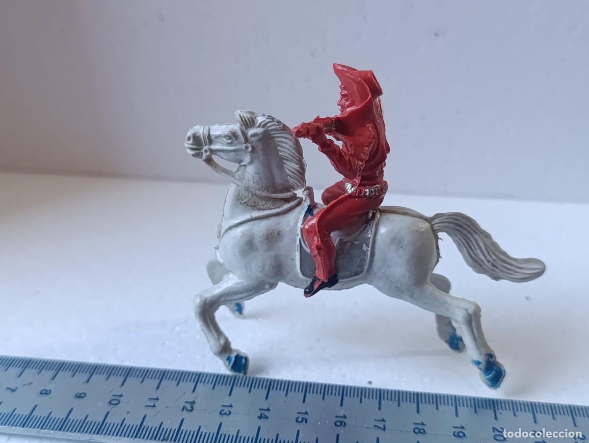Figuras de goma y PVC: FIGURA DE PVC - JINETE CON CABALLO - JECSAN - REAMSA - COMANSI - ETC...