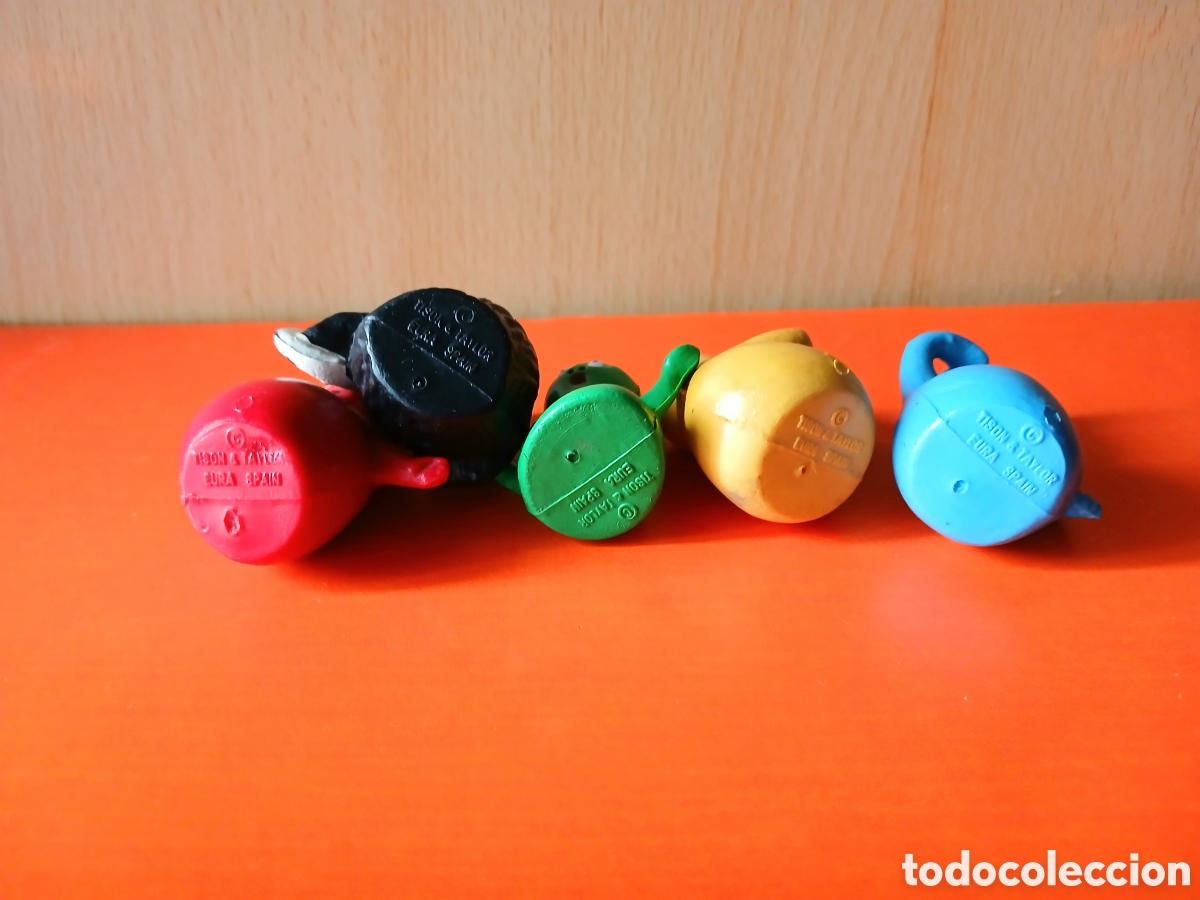 Figuras de goma y PVC: LOTE FIGURAS BARBAPAPA EURA SPAIN - Foto 2