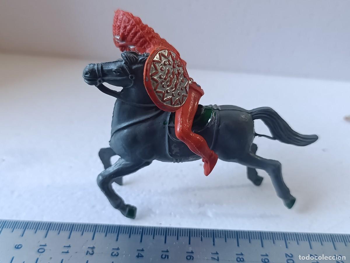 Figuras de goma y PVC: FIGURA DE PVC - JINETE CON CABALLO - JECSAN - REAMSA - COMANSI - ETC...