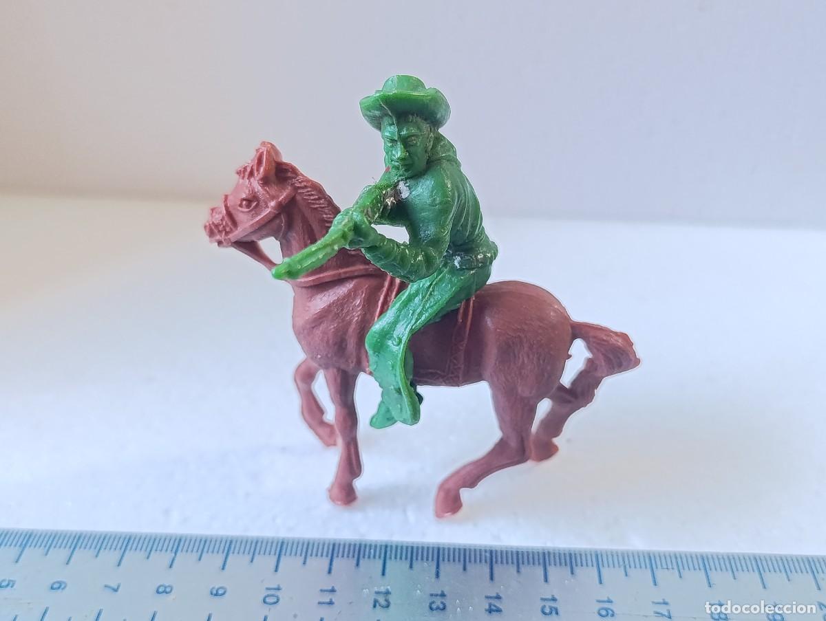 Figuras de goma y PVC: FIGURA DE PVC - JINETE CON CABALLO - JECSAN - REAMSA - COMANSI - ETC...