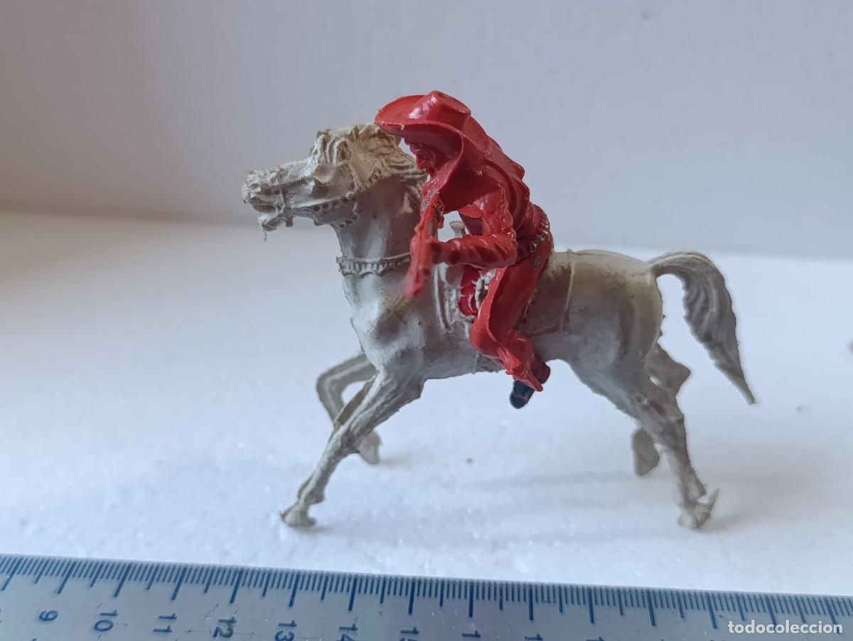 Figuras de goma y PVC: FIGURA DE PVC - JINETE CON CABALLO - JECSAN - REAMSA - COMANSI - ETC...