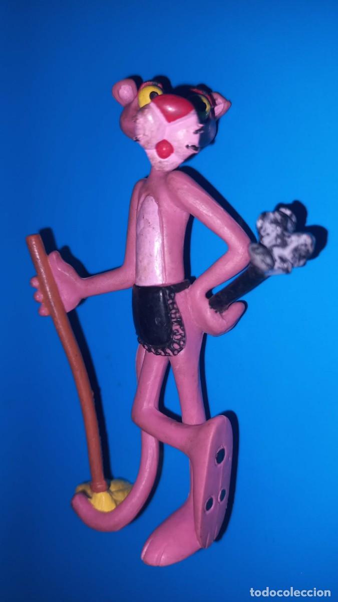 Figuras de goma y PVC: Figura pvc La pantera Rosa - Comics Spain - 1986
