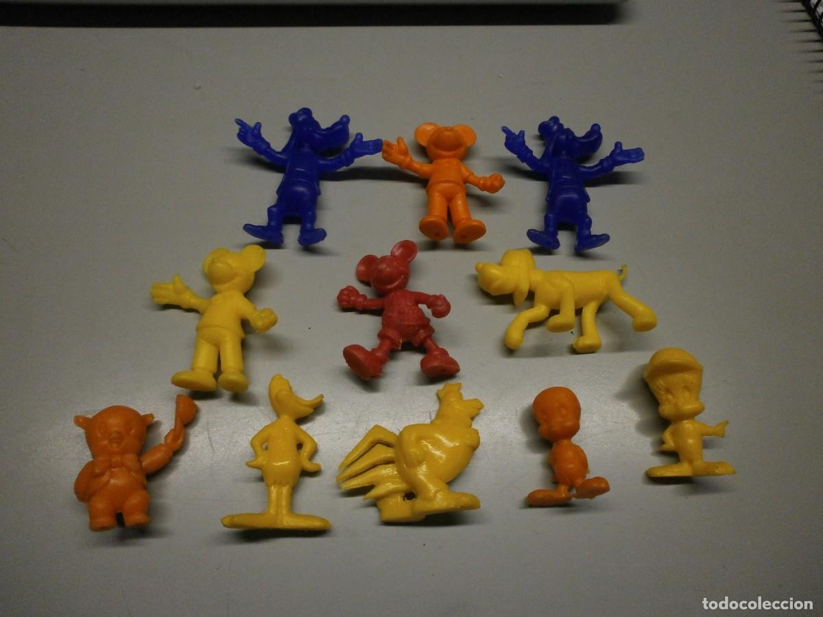 Figuras de goma y PVC: lote de figuras dunkin disney phoskitos panrico cropan