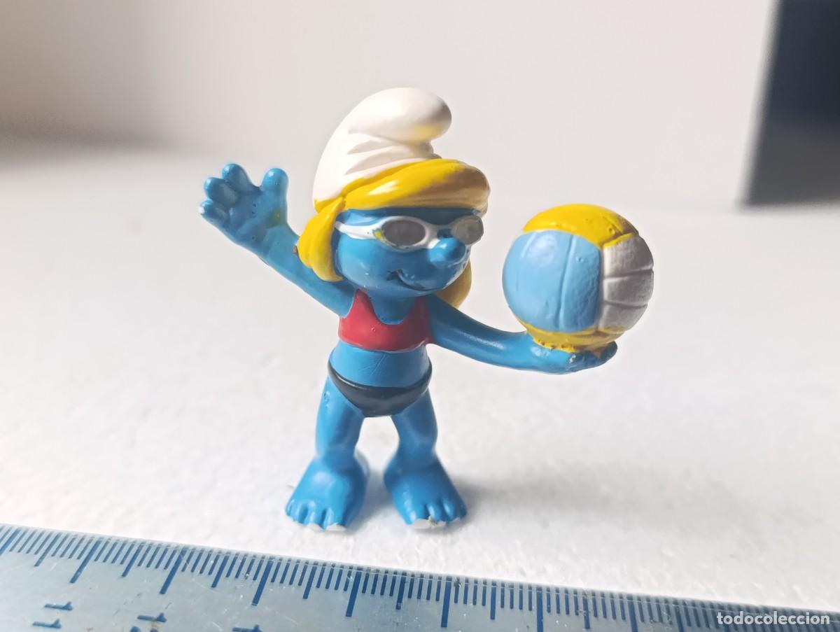 Figuras de goma y PVC: FIGURA DE PVC - PITUFINA - SCHLEICH - ( )