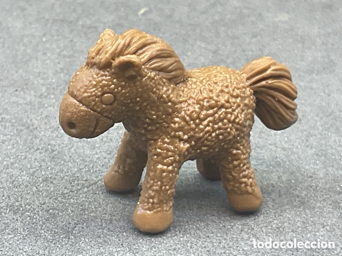 Figuras de goma y PVC: FIGURITA PEQUE&Ntilde;A DE PONI O POTRO DE JUGUETE . DEL SET SCHLEICH.
