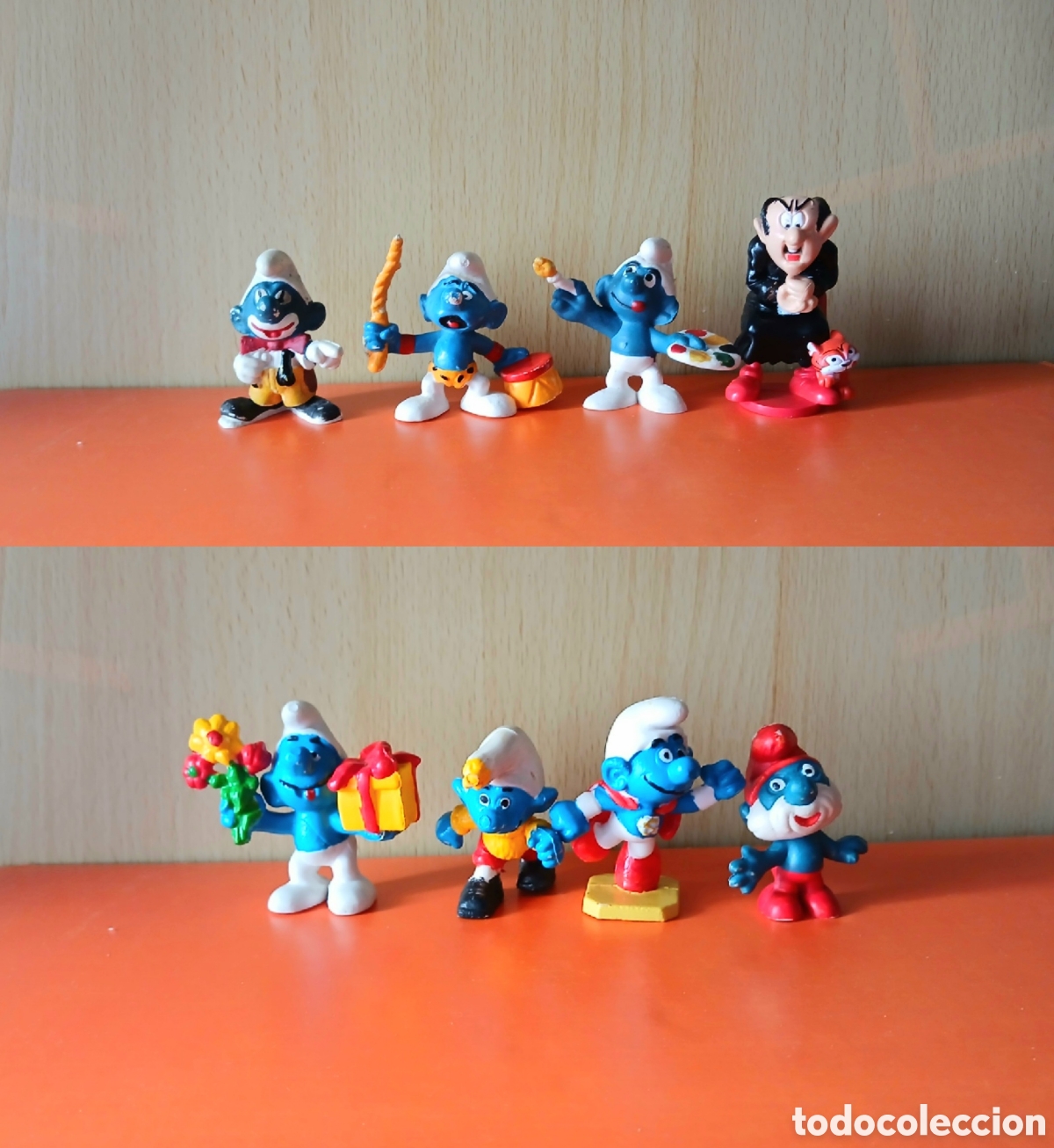 Figuras de goma y PVC: Lote o sueltos 2&euro; Figuras PVC de los Pitufos
