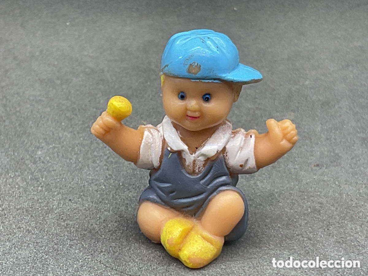 Figuras de goma y PVC: ANTIGUA FIGURA EN GOMA DE BEBE. SIN MARCA.