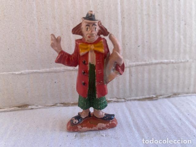 Figuras de goma y PVC: PAYASO DE CIRCO . REALIZADO POR JECSAN . A&Ntilde;OS 50. EN GOMA