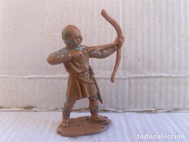 Figuras de goma y PVC: ARQUERO MEDIEVAL . FIGURA REAMSA N&ordm; 191 - SERIE RICARDO CORAZON DE LEON