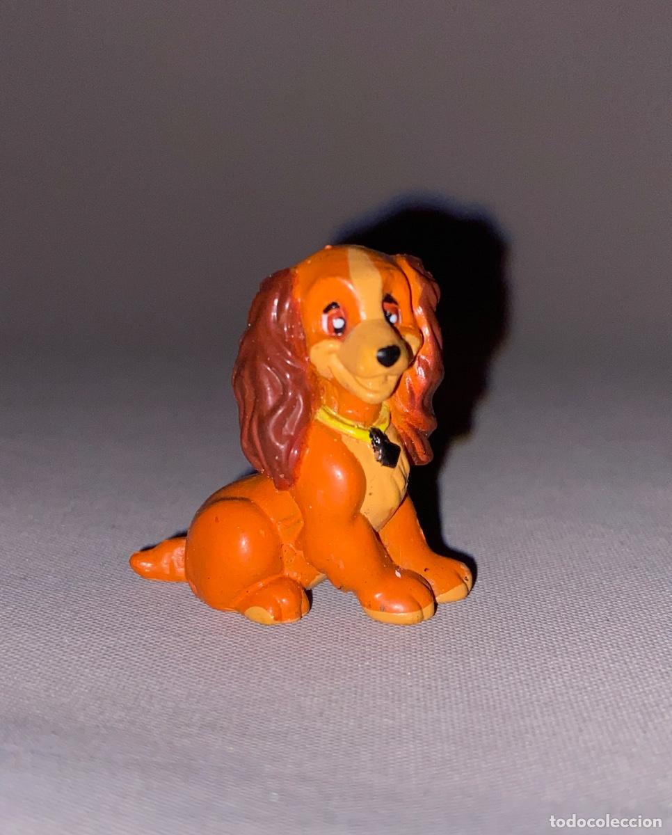 Figuras de goma y PVC: ANTIGUA FIGURA DE PVC &ldquo; DAMA &ldquo; - LA DAMA Y EL VAGABUNDO WALT DISNEY