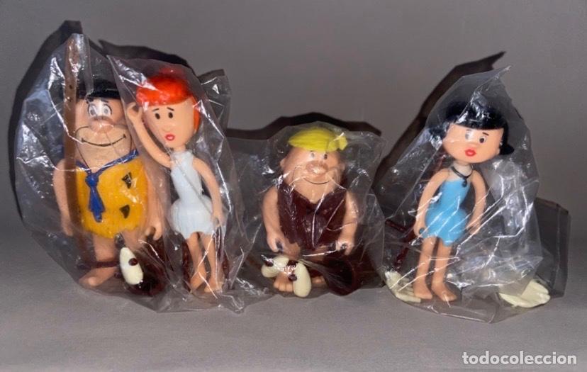 Figuras de Borracha e PVC: ANTIGUO LOTE DE FIGURAS &ldquo; LOS PICAPIEDRA &ldquo; - D-TOYS 1983