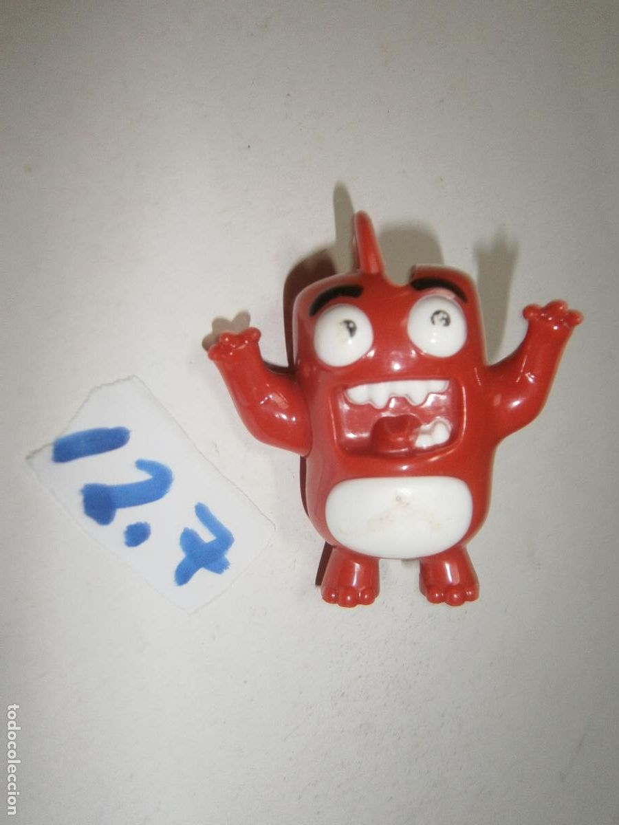 Figuras de goma y PVC: FIGURA DE GOMA O PVC - MONSTRUO ROJO