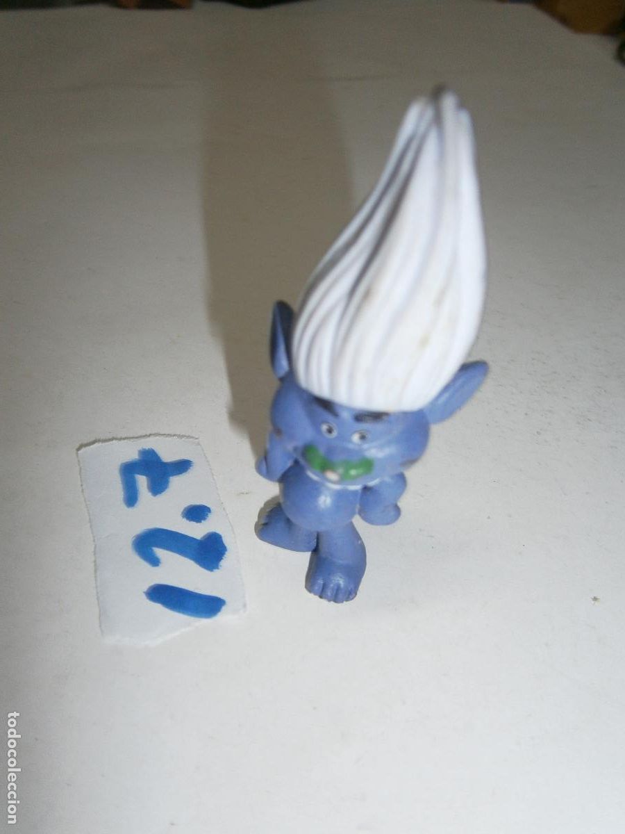 Figuras de goma y PVC: FIGURA DE GOMA O PVC - TROLLS