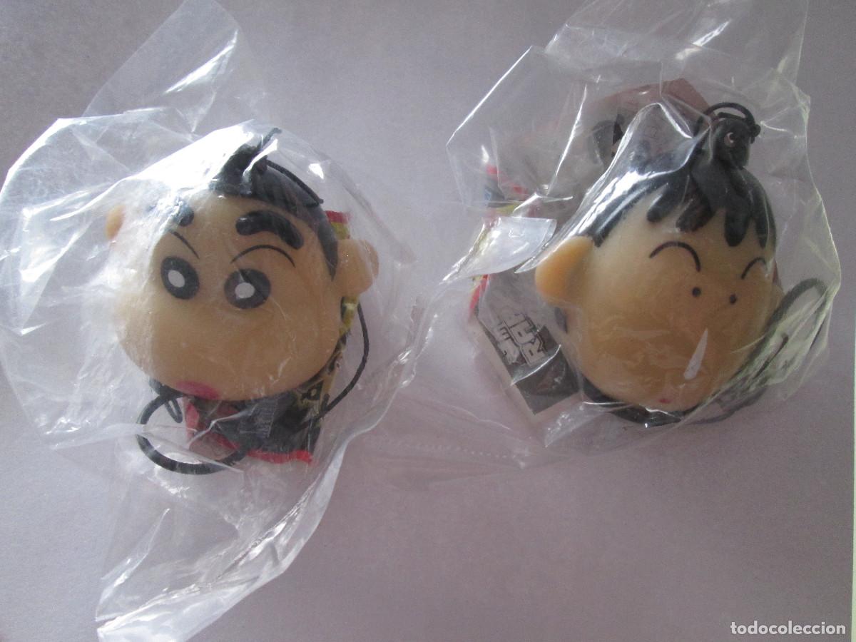 Figuras de goma y PVC: 2 ATRAPATAZOS RAPPERS - ULTRA HEROE - SHINCHAN - BO CHAN BOLLYCAO 1997 - PRECINTADOS
