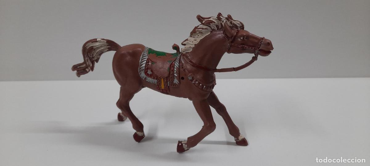 Figuras de goma y PVC: CABALLO PARA VAQUERO SERIE GRANDE . REALIZADO POR LAFREDO . ALTURA 11,5 CM . ORIGINAL A&Ntilde;OS 60