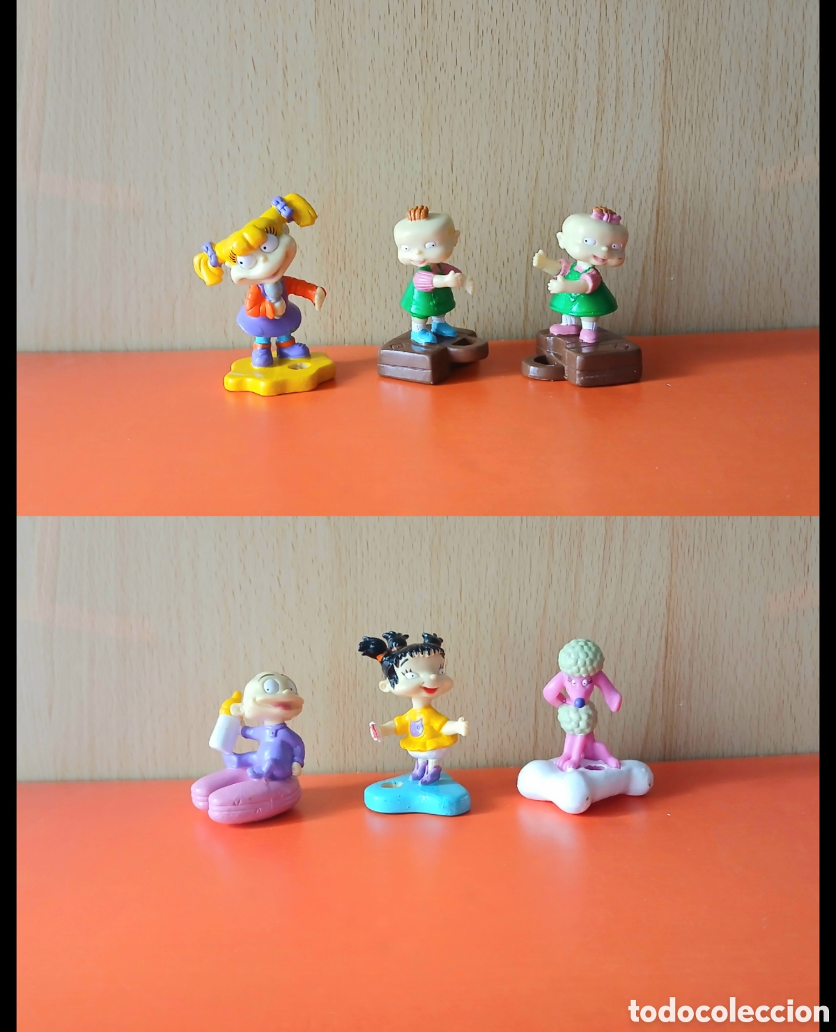 Figuras de goma y PVC: Figuras de Los Rugrats Razmoket