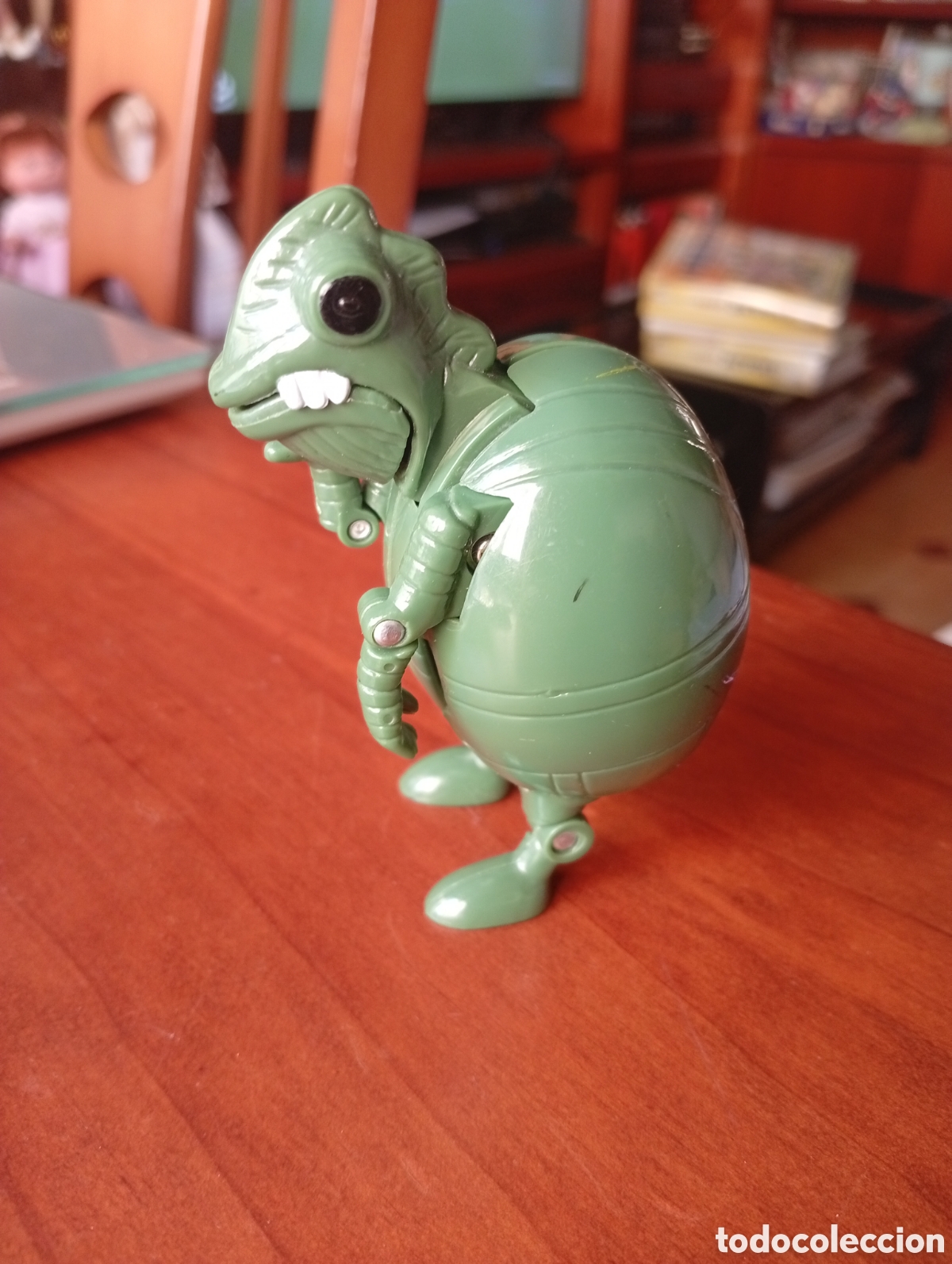 Figuras de Borracha e PVC: MU&Ntilde;ECO FIGURA HUEVOX PHOSKITOS HUEVO TRANSFORMER MONSTERS EGG CAMALEON A&Ntilde;OS 90 SERIE 1 IGUABOT