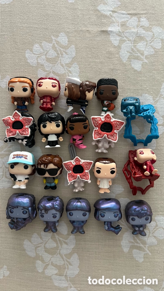 Figuras de goma Kinder: Colecci&oacute;n Avanzada Funko Stranger Things Kinder